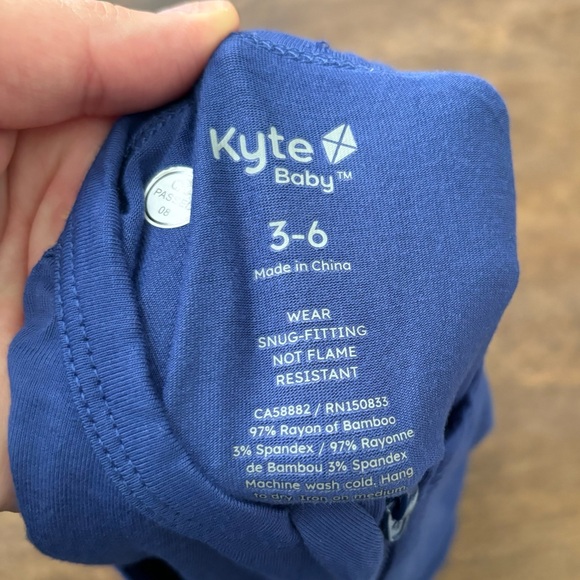 KYTE BABY Sleeveless Romper Blue - Picture 7 of 8